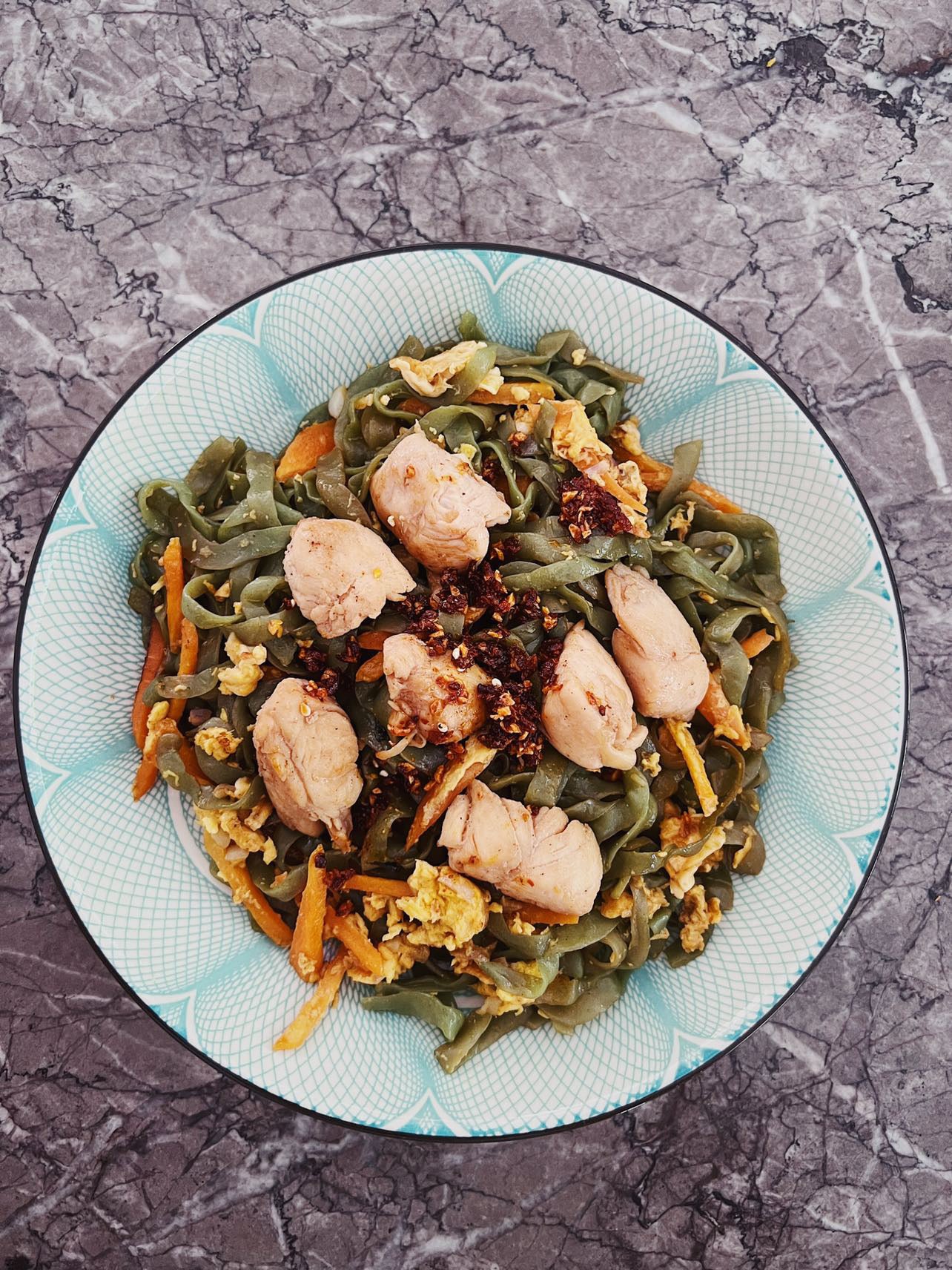 Konjac Spinach Kway Teow